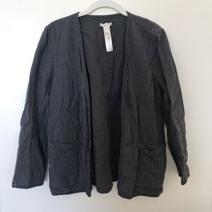Eileen Fisher reversible cotton jacket size small